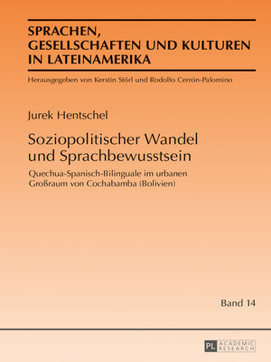 cover image of Soziopolitischer Wandel und Sprachbewusstsein